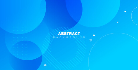 Abstract blue circle background featuring smooth gradient colors. A modern and elegant design, perfect for digital projects, banners, and creative presentations.