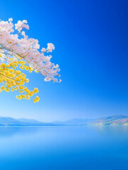 Fototapeta premium tree in the water