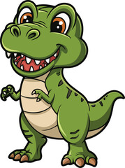 Fototapeta premium Baby Dinossauro Vector