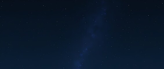 Obraz premium The night sky is strewn with stars