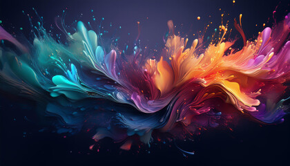 Obraz premium Creative Water Backgrounds