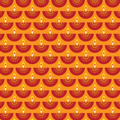 Elegant greetings background pattern vector illustration for indian festival diwali celebrations. Can be used for advertisement, poster, banner and backgrounds.