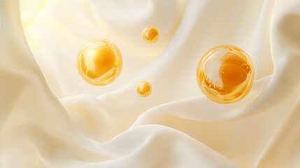 Nutrition, moisturizing, skin care, water molecules, macro water droplets, bubbles