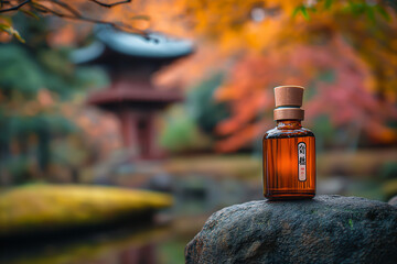 essential oil and lavender