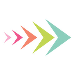 Arrow Different shape Indicator Design