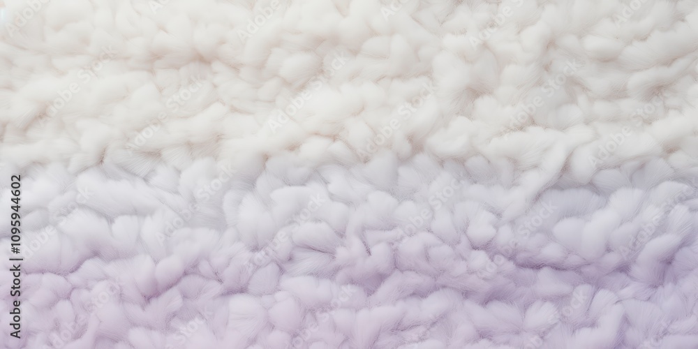 Poster soft wool plush texture in gentle gradient shades ideal for cozy and warm design themes in various c