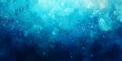 Obraz premium Abstract Blue Splatter Texture