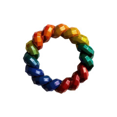 Obraz premium Creative of a Single Ring Transparent Background for Digital Displays