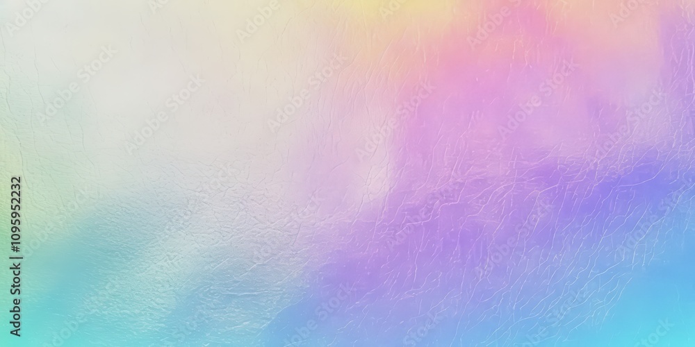 Aufkleber soft pastel iridescent rainbow texture featuring abstract blending colors for creative background us