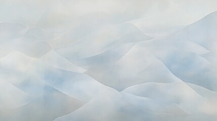 Obraz premium Soft Abstract Landscape in Pastel Tones with Ethereal Layers and Subtle Textures for Tranquil Home or Office Decor Inspiration