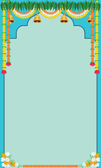 Decorative background for invitation and greetings