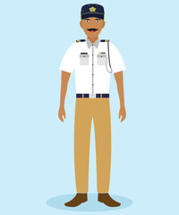 Mumbai traffic  police with new uniform.
