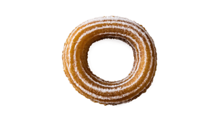 Top View of Circular Churro
