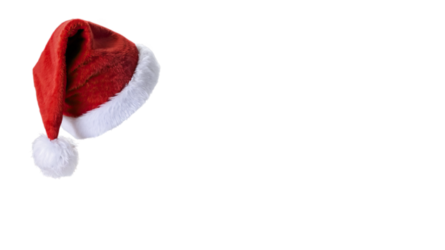 Santa Hat Tilted to the Side
