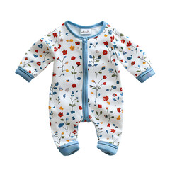 baby clothes isolated on white