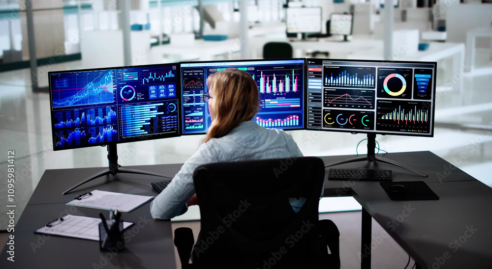 Poster Data Analyst Using Data Analytics KPI