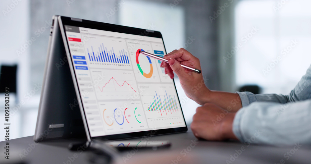 Poster Data Analyst Using Data Analytics KPI