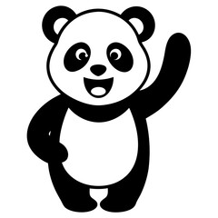 panda bear cartoon