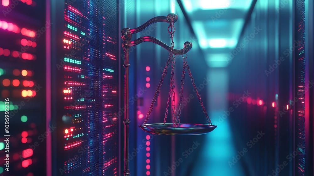 Poster data center security measures technology hub visual content digital environment innovative viewpoint