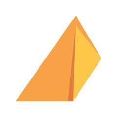 Simple colorful origami paper icon vector illustration, colorful origami paper folding vector icon illustration in flat style