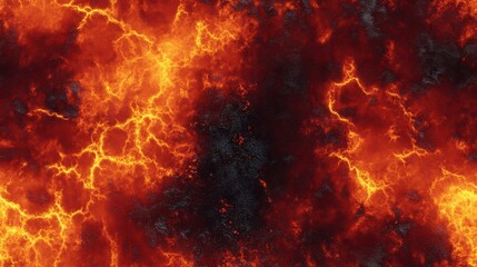 Fototapeta premium Abstract Background of Hot Metal Texture with Scorched Effects and Fiery Luminous Lighting for Dynamic Visual Experiences