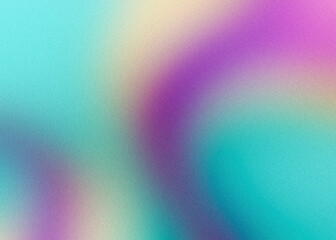 Iridescent Dreams: Holographic Pastel Gradient with Smooth Curves for Modern Abstract Design