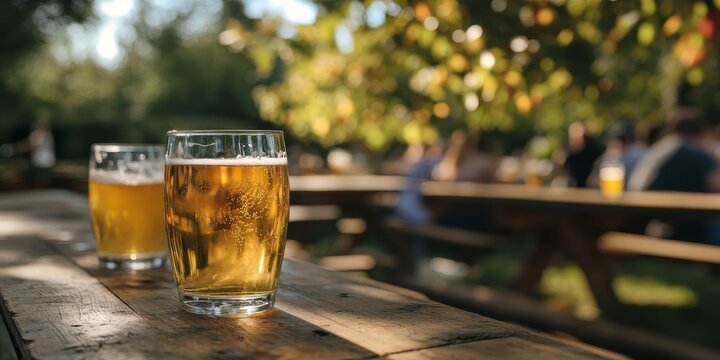 Enjoying a delightful taste testing experience at a cidery on a warm summer day, discovering the unique flavors of cider while immersing in the refreshing atmosphere of the cidery.