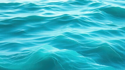 Subtle green and teal wave surface with delicate ripples and subtle texture, wave, subtle, nature-inspired, peaceful, texture