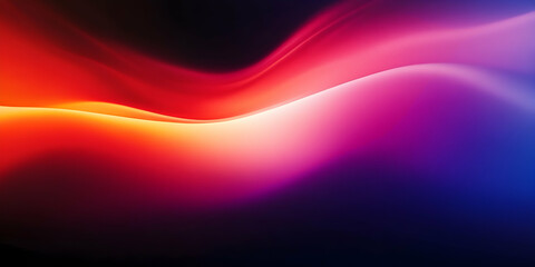 Abstract Colorful Waves Flowing Dynamically Across the Background