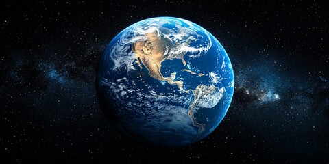 Obraz premium earth in space