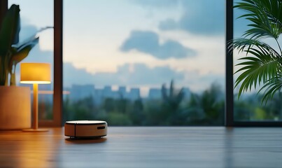 modern living room with fireplace