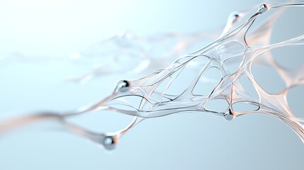 Abstract neural network visualization.