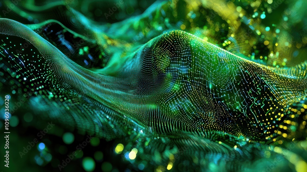 Poster digital backdround ideal for technological operations, neural networks