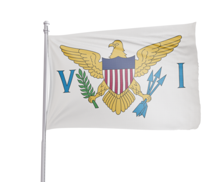 United States Virgin Islands Flag 
