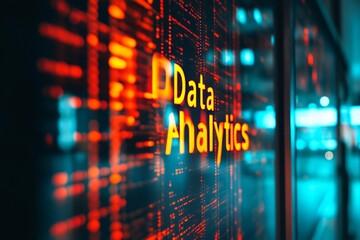Data Analytics Technology Interface