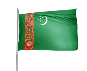 Flag of Turkmenistan