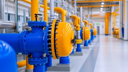 Industrial Piping System: Precision Engineering in a Modern Facility 