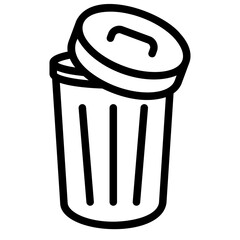 trash Line Icon