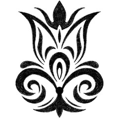 Elegant Fleur-de-Lis Pattern Design