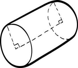Fototapeta premium hand drawn cartoon geometric form illustration.