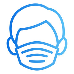 mask Gradient icon