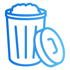 trash Gradient icon