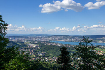 Obraz premium View of the Felsenegg Vantage Point