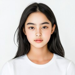 Fototapeta premium Teen South Korean Fashion Portrait