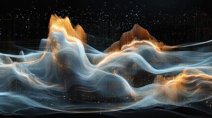 Abstract data visualization