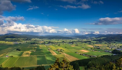 Fototapeta premium The harmony of earth and sky is breathtaking. 