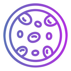 blood cells Gradient icon