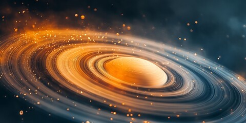 Obraz premium abstract spiral galaxy