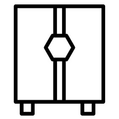 Bakery Baked Flour Line Icon