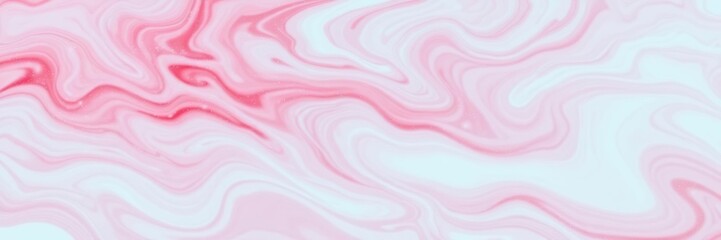 Obraz premium Swirling patterns of red pink and white evoke a sense of movement and energy in an abstract winter scene, design, style, movement
